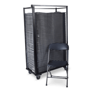 Transportkar inclusief klapstoel Donau 50 stuks